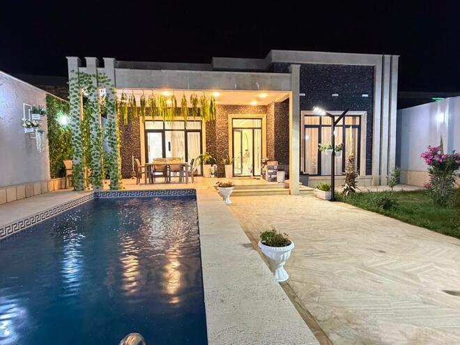 İcarəyə verilir 4 otaqlı həyət evi/bağ evi 240 m², Mərdəkan q., photo 1 from 26