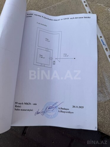 Satılır 2 otaqlı köhnə tikili 53 m², 8 Noyabr m., photo 7 from 9