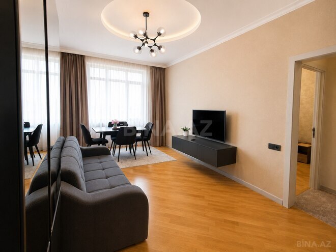 İcarəyə verilir 2 otaqlı yeni tikili 90 m², Nəsimi r., photo 1 from 11