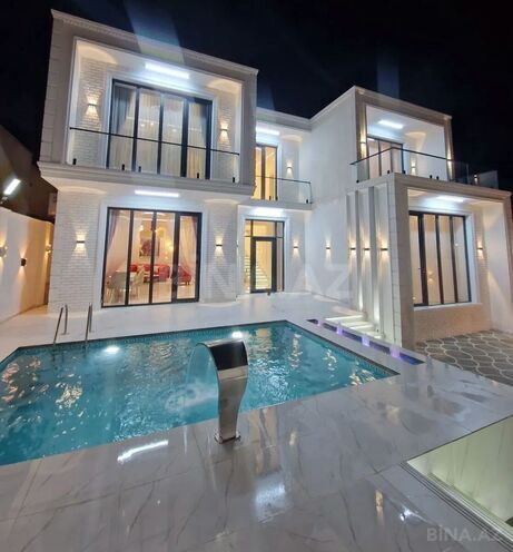 İcarəyə verilir 6 otaqlı həyət evi/bağ evi 350 m², Mərdəkan q., photo 1 from 13