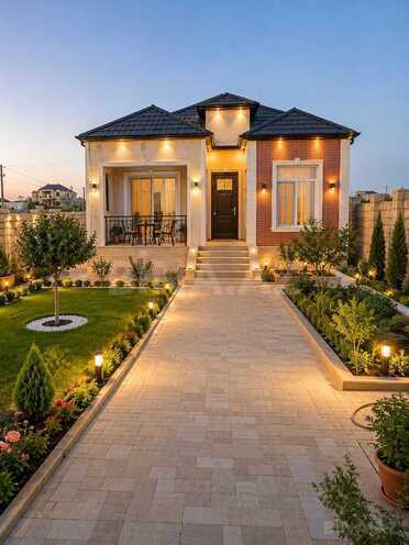 Satılır 4 otaqlı həyət evi/bağ evi 130 m², Binə q., photo 1 from 11