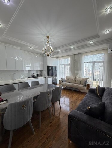 İcarəyə verilir 3 otaqlı yeni tikili 95 m², Nərimanov r., photo 3 from 10