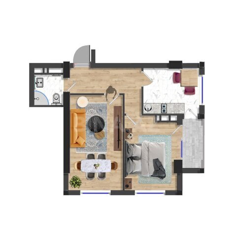 Satılır 2 otaqlı yeni tikili 65 m², Binəqədi q., photo 5 from 7