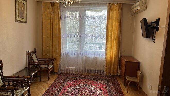 İcarəyə verilir 3 otaqlı köhnə tikili 70 m², Elmlər Akademiyası m., photo 3 from 9