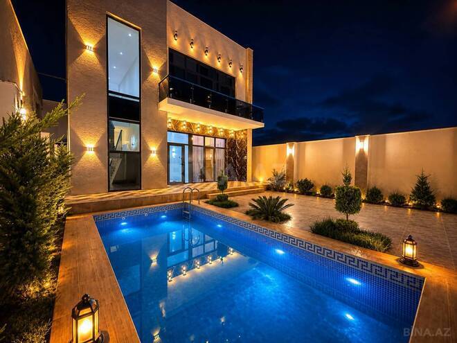 Satılır 4 otaqlı həyət evi/bağ evi 250 m², Xəzər r., photo 1 from 31