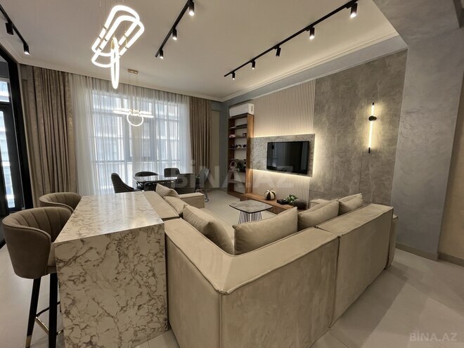 İcarəyə verilir 3 otaqlı yeni tikili 90 m², Sea Breeze q., photo 3 from 15