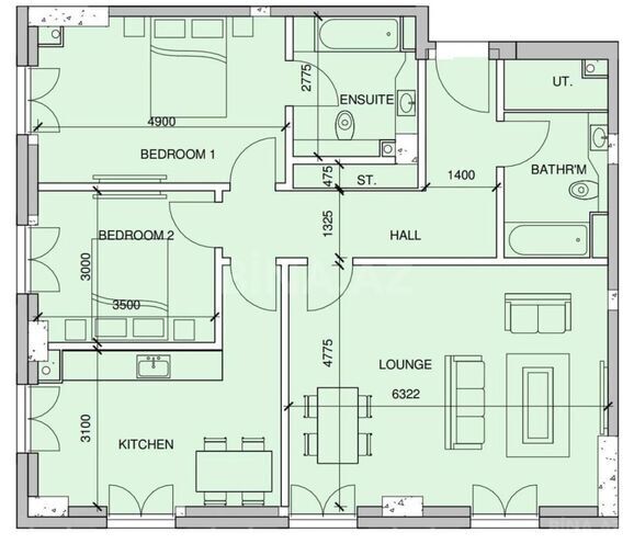 Продаётся 3-комн. новостройка 112.4 м², пос. Аг шехер, photo 14 from 16