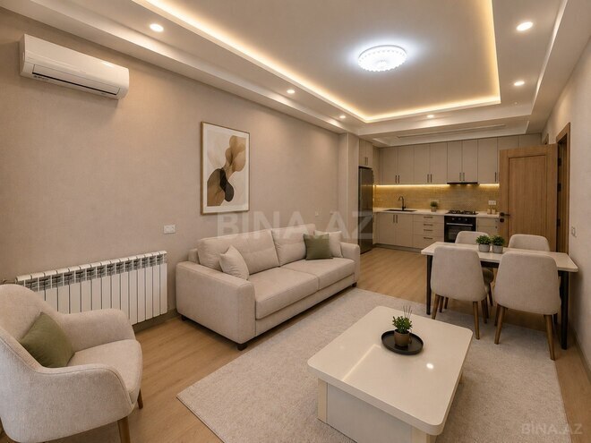 İcarəyə verilir 2 otaqlı yeni tikili 87 m², Şah İsmayıl Xətai m., photo 1 from 8