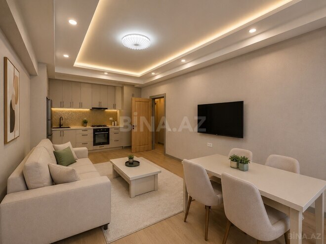 İcarəyə verilir 2 otaqlı yeni tikili 87 m², Şah İsmayıl Xətai m., photo 3 from 8