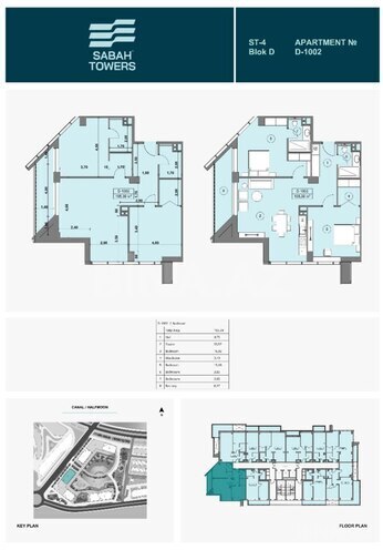 Satılır 3 otaqlı yeni tikili 105.4 m², Nardaran q., photo 9 from 10