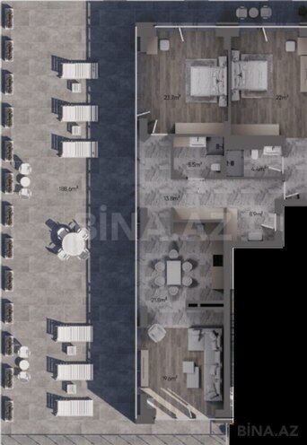 Продаётся 3-комн. новостройка 335.8 м², пос. Sea Breeze, photo 7 from 8
