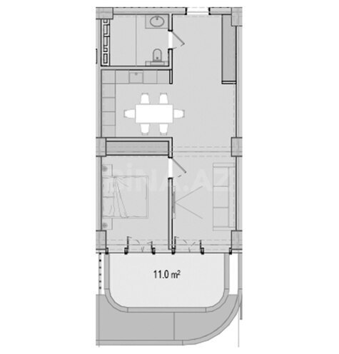 Satılır 2 otaqlı yeni tikili 79.2 m², Sea Breeze q., photo 9 from 10