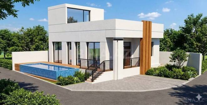 Satılır 5 otaqlı həyət evi/bağ evi 130 m², Novxanı q., photo 1 from 13