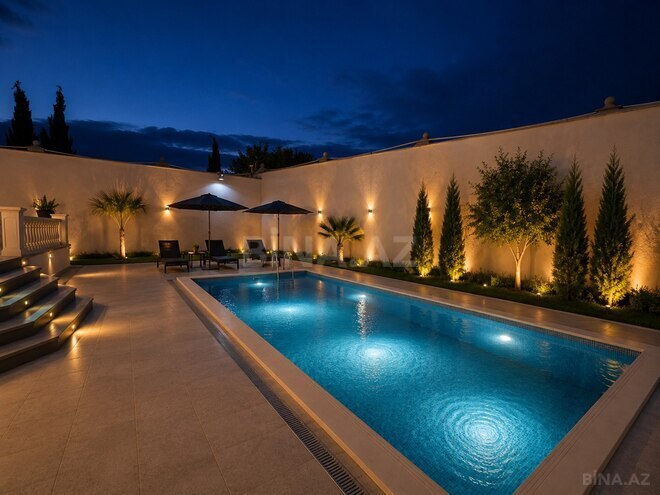 İcarəyə verilir 5 otaqlı həyət evi/bağ evi 400 m², Mərdəkan q., photo 5 from 31