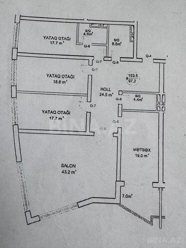 Продаётся 4-комн. новостройка 170 м², Насиминский  р., photo 7 from 28