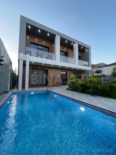 İcarəyə verilir 6 otaqlı həyət evi/bağ evi 350 m², Mərdəkan q., photo 1 from 28
