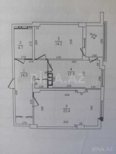 Satılır 2 otaqlı yeni tikili 75 m², Qara Qarayev m., photo 7 from 8