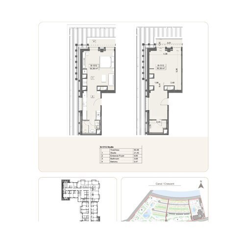 Satılır 1 otaqlı yeni tikili 50.4 m², Nardaran q., photo 9 from 10