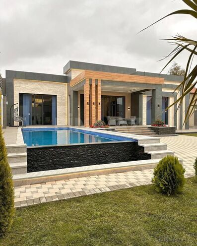 İcarəyə verilir 4 otaqlı həyət evi/bağ evi 220 m², Mərdəkan q., photo 1 from 12