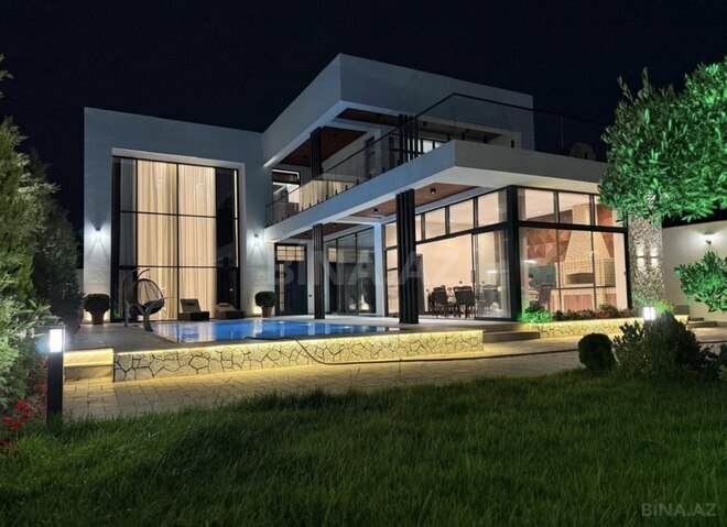 İcarəyə verilir 5 otaqlı həyət evi/bağ evi 450 m², Şağan q., photo 1 from 30
