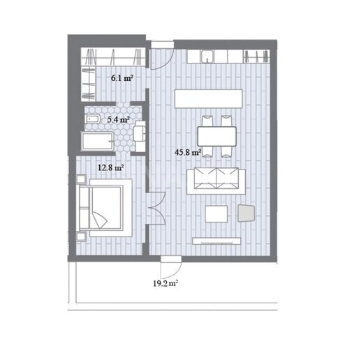 Satılır 2 otaqlı yeni tikili 102.8 m², Sea Breeze q., photo 9 from 10