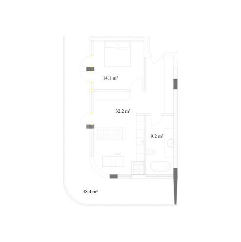 Satılır 2 otaqlı yeni tikili 107 m², Nardaran q., photo 10 from 11