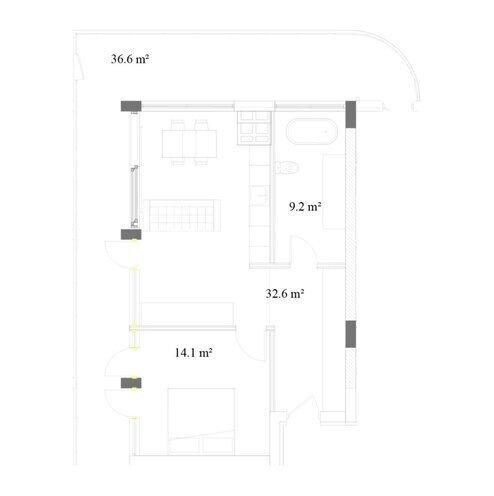 Продаётся 2-комн. новостройка 106.8 м², пос. Sea Breeze, photo 9 from 10