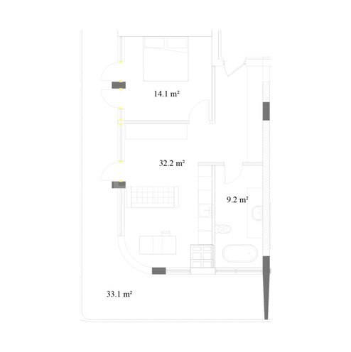 Продаётся 2-комн. новостройка 101 м², пос. Sea Breeze, photo 20 from 21