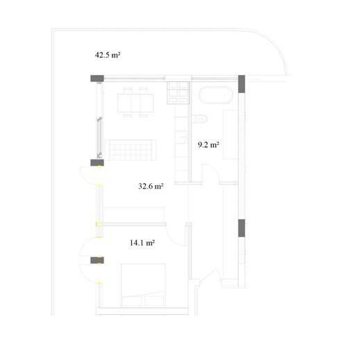 Satılır 2 otaqlı yeni tikili 112.6 m², Nardaran q., photo 10 from 11