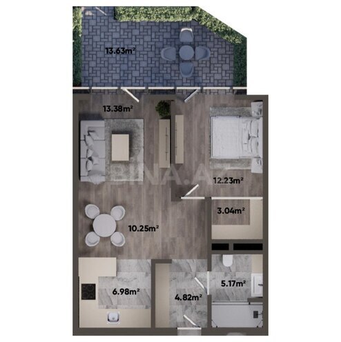 Продаётся 2-комн. новостройка 80.3 м², пос. Sea Breeze, photo 7 from 8
