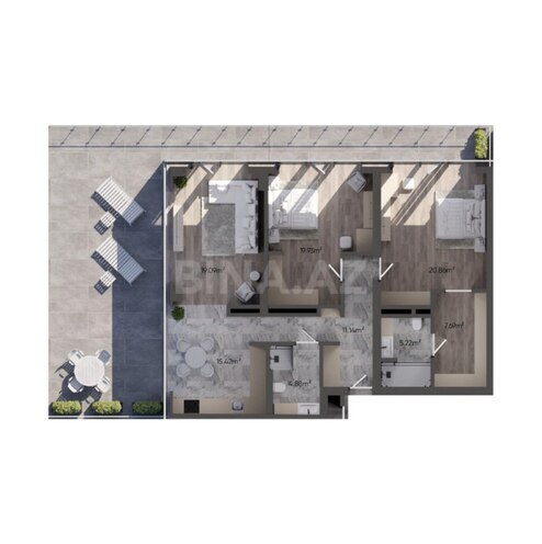 Продаётся 3-комн. новостройка 197.9 м², пос. Sea Breeze, photo 7 from 8