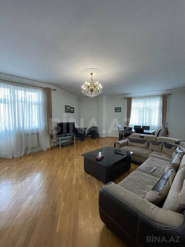 İcarəyə verilir 3 otaqlı yeni tikili 130 m², Nizami m., photo 1 from 11