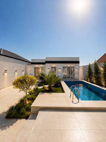 Satılır 4 otaqlı həyət evi/bağ evi 100 m², Mərdəkan q., photo 1 from 14