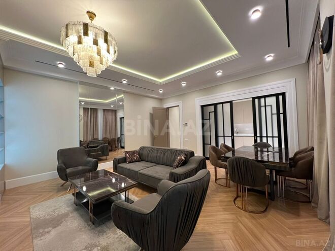 İcarəyə verilir 4 otaqlı yeni tikili 165 m², Ağ şəhər q., photo 1 from 17