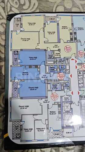 Satılır 3 otaqlı yeni tikili 105 m², 20 Yanvar m., photo 4 from 11