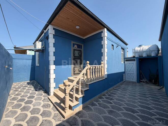 Satılır 2 otaqlı həyət evi/bağ evi 50 m², Binə q., photo 1 from 10