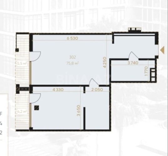 Satılır 2 otaqlı yeni tikili 86 m², Sea Breeze q., photo 7 from 8