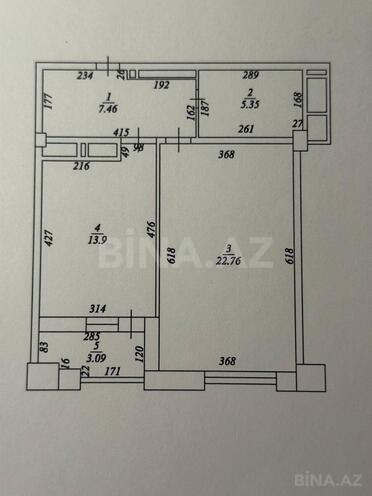 Satılır 2 otaqlı yeni tikili 53 m², Bakıxanov q., photo 20 from 21