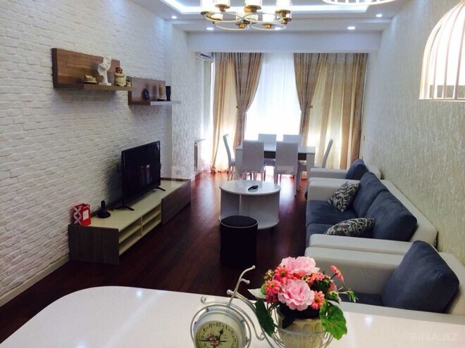 İcarəyə verilir 3 otaqlı yeni tikili 120 m², Şah İsmayıl Xətai m., photo 6 from 14