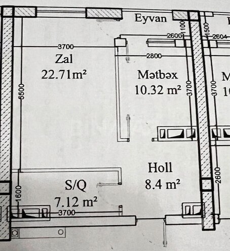 Satılır 1 otaqlı yeni tikili 55 m², Binəqədi q., photo 9 from 11