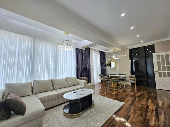 İcarəyə verilir 3 otaqlı yeni tikili 140 m², Elmlər Akademiyası m., photo 5 from 25