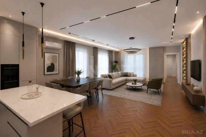 İcarəyə verilir 3 otaqlı yeni tikili 150 m², Ağ şəhər q., photo 4 from 12