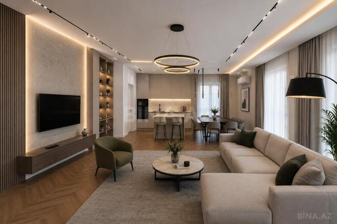 İcarəyə verilir 3 otaqlı yeni tikili 150 m², Ağ şəhər q., photo 3 from 12