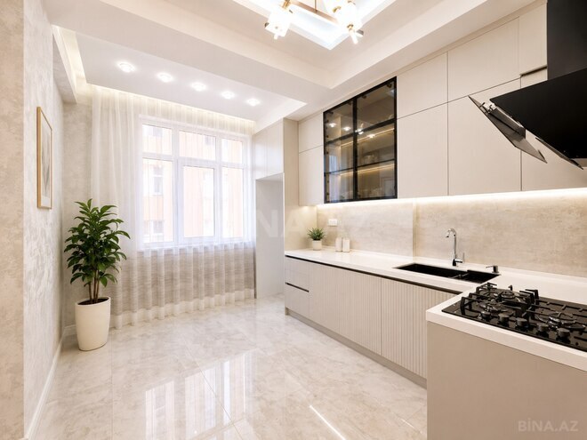Satılır 3 otaqlı yeni tikili 106 m², Qara Qarayev m., photo 16 from 19