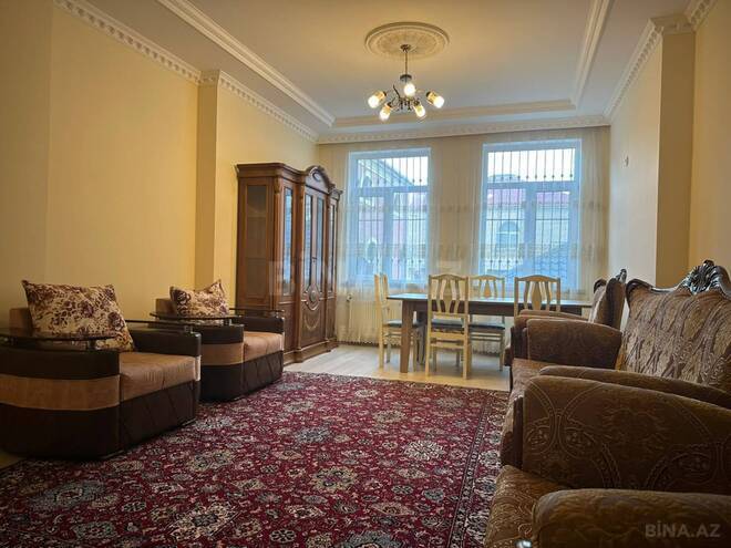 İcarəyə verilir 3 otaqlı yeni tikili 110 m², Yeni Yasamal q., photo 3 from 12