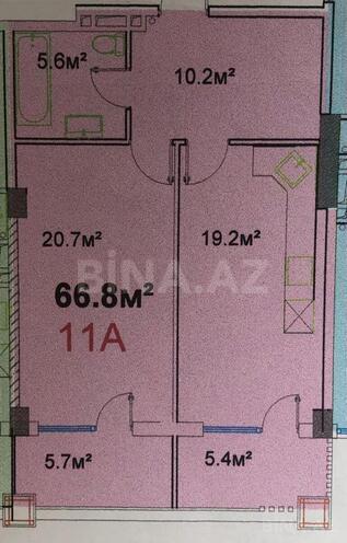 Satılır 2 otaqlı yeni tikili 67 m², 28 May m., photo 3 from 32