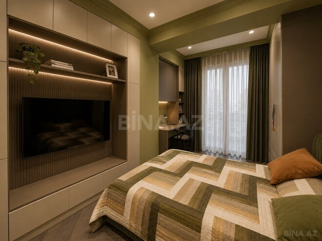 Сдаётся 3-комн. новостройка 100 м², м. Элмляр Академиясы, photo 16 from 19