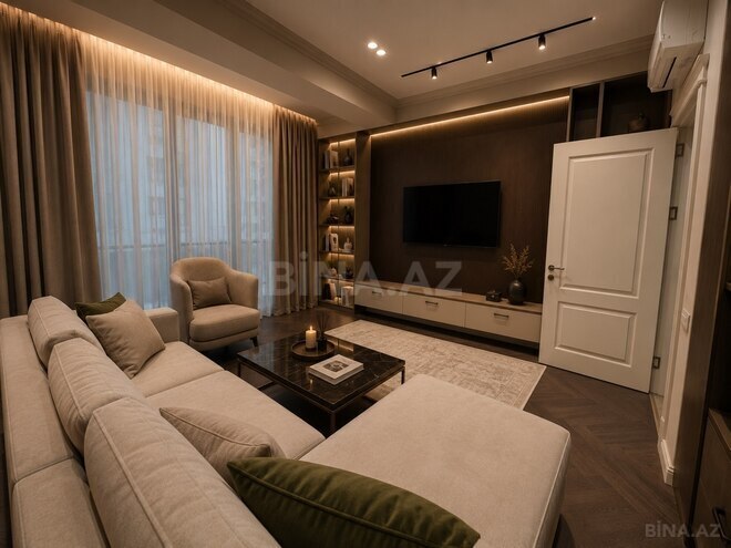 Сдаётся 3-комн. новостройка 100 м², м. Элмляр Академиясы, photo 4 from 19