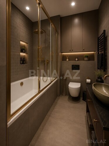 Сдаётся 3-комн. новостройка 100 м², м. Элмляр Академиясы, photo 11 from 19