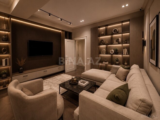 Сдаётся 3-комн. новостройка 100 м², м. Элмляр Академиясы, photo 5 from 19